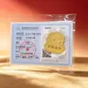 Pegatina para Teléfono Móvil de Oro Puro 999 Princesa Hazte Rica Foil de Oro Hazte Rico Rápido Pegatina para Refrigerador Año de la Oveja Ten Dinero para Gastar Tarjeta de Oro Regalo