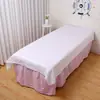 Sábana de belleza de una sola pieza con agujero suministros para salón de belleza Tuina masaje fisioterapia bienestar especial sábana blanca sin agujero