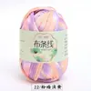 Hilo de Tela de Color Sólido de Alta Elasticidad para Tejer Pantuflas, Zapatos de Ganchillo, Bolsas DIY, Cojines de Cuna, Fabricante de Hilo para Sombreros