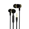 Auriculares semi-in-ear con subwoofer para teléfono móvil Apple Android Huawei, auriculares deportivos con cable para juegos con micrófono