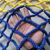 Cuerda de malla de nailon, utilizada para vallas de cancha de tenis, redes de seguridad para balcones, redes de aislamiento coloridas para niños de jardín de infantes y redes de seguridad para escaleras domésticas
