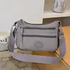 Bolso multicapa casual para mujer, estilo nuevo, ligero, de un solo hombro, bandolera, urbano, simple, para madres de mediana edad y mayores, bolsa pequeña de tela, transfronterizo