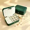 Caja de joyería larga de cuero personalizada para fábricas de comercio exterior, caja de embalaje para pendientes, collares y accesorios para el cabello, se puede imprimir con logotipo