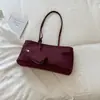 2026 Estilo Coreano Ins Cor Sólida Nylon Bolsa Tote Personalidade Simples Para o Trabalho Grande Capacidade Estilosa Ombro Único Subarmário Bolsa Tendência