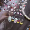 Pegatinas Finas y Resistentes para Manicura Ins Modernas Simples Color Puro Pegatinas para Uñas Hermoso Adhesivo de Joyas de Estrella Material Uñas Portátiles