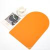 Nuevo mantel individual de cuero tipo bandera, tapete aislante a prueba de aceite, impermeable, tapete para café, antideslizante, mantel individual occidental, mantel de mesa estilo ins