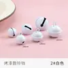 Sinos Pintados Coloridos Atacado 14-22mm Pingentes Pequenos Charms Acessórios para Chaveiro DIY Sino Redondo Pequeno para Pet