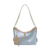 Bolso Tote Impreso de Lujo Ligero de Gran Capacidad para Mujer 2025 Verano Nuevo Retro Simple para el Trabajo y los Viajes Diarios Bolso de Hombro Cruzado