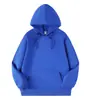 Moletom com capuz de algodão chinês transfronteiriço, corte solto, ombros caídos, moletom liso com gola redonda, moletom de marca de moda de exportação outono/inverno masculino