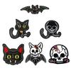 Decoração de Halloween comércio exterior morcego sangrento luminoso morcego abóbora morcego Thebat morcego tridimensional adesivos decorativos engomar