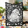 Laolring nuevo B Navidad Halloween Transfronterizo DIY Manta para Colorear Graffiti nCoket Hecho a Mano