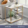 Hogar mesa de té pequeña mesa auxiliar de sofá mueble auxiliar mueble para té moderno simple simple móvil mesa de té pequeña mesa de té