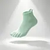 Calcetines Casuales Transpirables de Cinco Dedos para Hombres y Mujeres Antibacterianos Desodorantes 100% Algodón Calcetin de Cinco Dedos Fabricante Venta al por Mayor