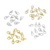 Ouro 18K Banhado Cor Duradoura Fecho Lagosta Artesanal DIY Acessórios de Joia Pulseira Colar Fivela de Conexão Fivela de Mola Acessórios de Material