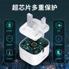 Cabezal de carga rápida británico PD20W/35W para cargador Apple plegable de tres patas con certificación UKCA tipo C.