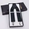Direto da Fábrica masculino três presilhas 3.5 alça jacquard 3.5cm presilha fita estampada três presilhas alça larga Verde Militar