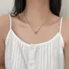 Collar de Cuentas de Transferencia Anillo Arcoíris 2025 Nuevo Vintage Sentido Fresco Personalidad de Nicho Alto Sentido Cadena Delicada para la Clavícula