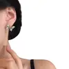 Pendientes de Mariposa Mambo Gradiente Menta Ligeros y Elásticos para Mujer 2026 Nuevos Pendientes Elegantes de Lujo Ligero de Nicho