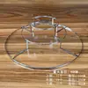 Accesorios DIY para Candelabros Hechos a Mano, Soporte para Candelabro con Agujeros, Lámpara de Carrillón de Viento de Concha, Materiales para Candelabros de Sala de Estar de Tres y Cuatro Niveles