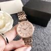 Relógio Bracelete Mk Europeu e Americano Relógio Feminino Fossil Tendência no Douyin, Relógio de Casal Feminino de Liga de Moda Minimalista