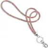 2024 Creativo 6 Filas Strass Lanyard para Teléfono Cadena Larga Correa de Muñeca Anti-Caída Universal Portapase de Trabajo