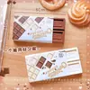 Goma de Borrar Realista de Chocolate, Limpia y con Menos Migas, Goma de Borrar Creativa con Aspecto de Dibujo Animado, Premios para Estudiantes de Primaria