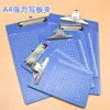 Tabla de Plástico A4 para Copiar Tablero de Escritura Clip Bloc de Notas Tablero de Clips de Oficina Tablero de Clips para Papel A5 Tablero de Escritura para Colgar A6