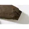 ORIGTEEN Jaqueta de Algodão Estilo Americano com Gola Alta de Piloto Masculina Outono/Inverno Espessada Quente Jaqueta de Trabalho Roupas de Algodão MY9027
