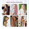 Amazon Tinselhair Ouro Laser Brilhante Fio Metálico Colorido Extensões de Cabelo Sem Costura Fábrica Fonte