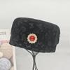 Gorros de Lana Otoño e Invierno para Mujeres de Mediana Edad y Mayores, Gorros Cálidos de Invierno Forrados de Felpa para Señoras Mayores, Versátiles para Edades 60-70-80
