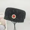 Gorro de lana de otoño e invierno para mediana edad, gorro de invierno con forro polar cálido para niños, gorro de abuela para personas mayores, suegra, señora mayor 60-70-80 años