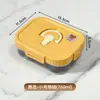 Caja de Almacenamiento para Té de Flores Hogareña Compartimentada Transparente Caja de Empaque a Prueba de Humedad Almacenamiento Clasificado Multi-Compartimento Caja Sellada de Gran Capacidad para Conservar la Frescura
