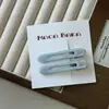 Pinza para el pelo de acetato hueca estilo retro coreano con clip de pico de pato, con un toque de alta gama, versátil para flequillo y cabello lateral, modelo nuevo