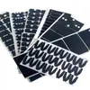 Venda Direta da Fábrica de Almofadas de Pé de Eva, Almofadas de Silicone 3m, Silenciosas, Antiderrapantes, Absorventes de Choque, Um Lado com Adesivo, Almofadas de Borracha com Grade Preta