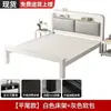 Cama de hierro forjado estilo europeo Yishe 1.8m Cama doble reforzada y engrosada 1m Cama para el hogar marco de acero inoxidable y hierro para viviendas de alquiler