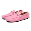 Mocasines para Mujer, Zapatos sin Cordones Bajos para Hombre y Mujer, Zapatos Tipo Gorro de Pareja, Moda Europea y Americana Talla Grande 464748 Zapatos de Hombre