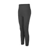 Fábrica de Ropa Dongguan OEM Hechos a Medida Pantalones de Yoga con Sensación de Segunda Piel para Mujer, Pantalones Deportivos para Correr, Pantalones de Fitness de Secado Rápido de Nueve Puntos