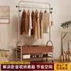 Cabide com bolsa de tecido, camada dupla, grande capacidade, prateleira de armazenamento de guarda-roupa conveniente para uso doméstico na sala de estar e no quarto, varal de roupas, cabide de roupas