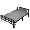 Sábanas plegables para uso doméstico, cama simple para siestas en la oficina, descanso en dormitorios, cama pequeña para apartamentos de alquiler, cama plegable