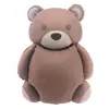 Modelagem de desenho animado fosco urso mágico de bolo estilo INS LOVEYOU urso sentado de confissão de amor balão de alumínio