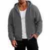 Moletom com capuz esportivo estilo americano para comércio exterior transfronteiriço, forrado com fleece, cardigã casual de corte solto, jaqueta moletom com capuz, estilo combinando para casais