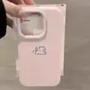 Gatito Corriendo Adecuado para iPhone 17 Pro Suave y Flexible 16 Pro Apple 15 Funda de Teléfono 14/13 Pro Anti-Caídas y Resistente a la Suciedad
