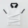 Camiseta infantil de manga curta camisa polo infantil verão uniforme escolar pequeno e médio roupas de jardim algodão branco azul 100-190