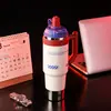 Nueva Taza de Hielo de Alta Calidad y Gran Capacidad Taza Aislada de Acero Inoxidable 316 Taza de Agua Portátil para Coche con Popote para Exteriores