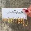 Venta Caliente Transfronteriza Pendientes de Cadena C de Perla Mariposa Estilo Europeo y Americano Traje para Temperamento Femenino Pendientes de Lujo Ligero de Gama Alta