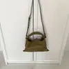 Bolso de Mano para Viaje Estilo Coreano 2025, Retro de Moda, Nicho, Piel Sintética, con un Toque de Lujo, Bolso Cruzado Versátil para Mujer