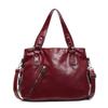 Bolsas Retrô Transfronteiriças para Mulheres, Bolsas Transversais de Ombro de Grande Capacidade para Comércio Exterior, Bolsas Tote Simples Casuais, Atacado de Fabricantes