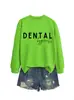 Higienista dental Amazon Wish Estação Independente Casual Confortável Outono Inverno Gola Redonda Manga Longa Moletom Com Capuz Comércio Exterior