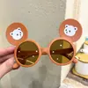 Óculos de Sol Infantis Formato Orelha Grande de Ratinho Óculos de Sol de Urso para Crianças Meninos e Meninas Adereços em Formato de Foto Atividades