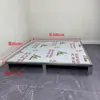 Pallets de Aço Inoxidável, Porta-Cargas, Pads de Prateleira, Plataformas Industriais, Placas à Prova de Umidade para Armazém de Empilhadeiras